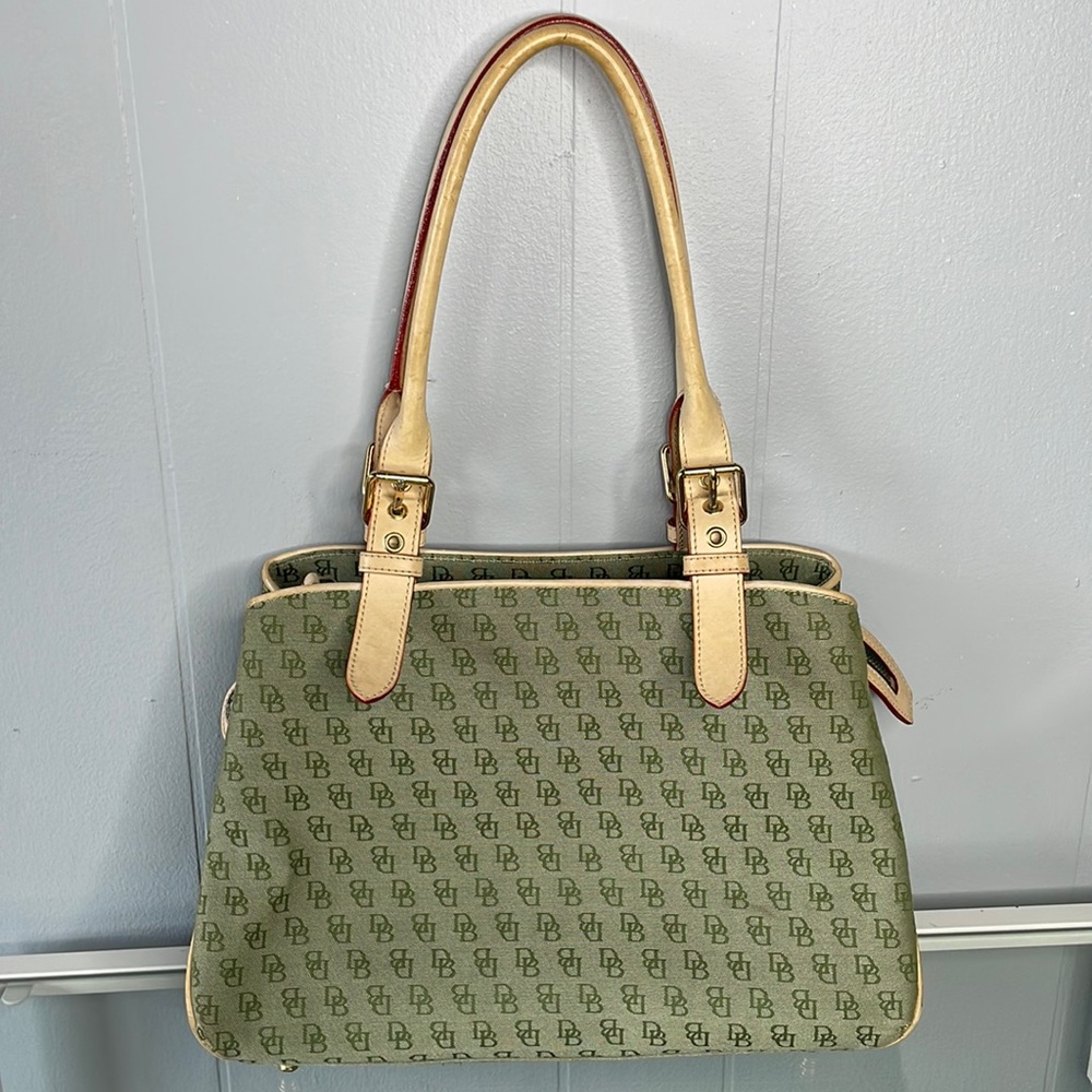 Dooney &  Bourke Green Leather Bag